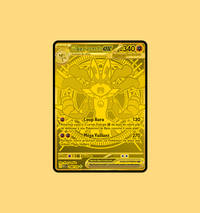 Carte mega Lucario ex or - me01 Méga Évolutions