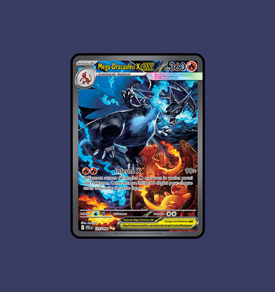 Carte Méga-Dracaufeu X - Extension Flammes Fantasmagoriques ME02
