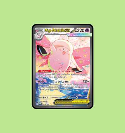 Carte Méga-Mélodelfe ex — Extension Pokémon Équilibre Parfait ME03