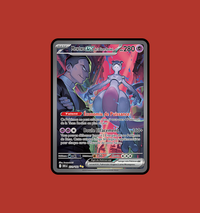 Carte Mewtwo de la team Rocket - Extension Rivalités Destinées EV10