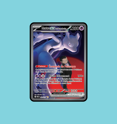 Carte Mewtwo de la team Rocket - Extension Héros Transcendants ME2.5
