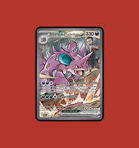 Carte Nidoking de la team Rocket - Extension Rivalités Destinées EV10